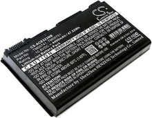 10.8V, 4400mAh, Li-ion Battery fits Acer, Extensa 5120, Extensa 5210, 47.52Wh