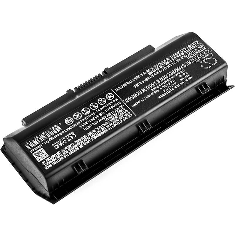 14.8V, 4800mAh, Li-ion Battery fits Asus, G750, G750j, 71.04Wh