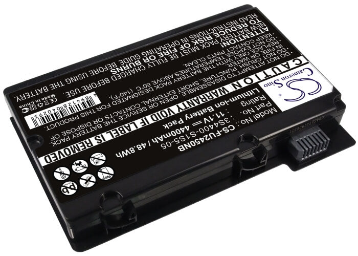 Black, 11.1V, 4400mAh, Li-ion Battery fits Uniwill, P55im, P75im0, 48.84Wh