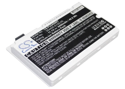 White, 11.1V, 4400mAh, Li-ion Battery fits Uniwill, P55im, P75im0, 48.84Wh