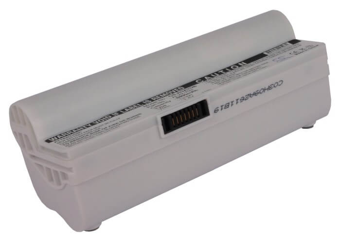 White, 7.4V, 8800mAh, Li-ion Battery fits Asus, Eee Pc 701sd, Eee Pc 701sdx, 65.12Wh