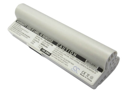 White, 7.4V, 6600mAh, Li-ion Battery fits Asus, Eee Pc 701sd, Eee Pc 701sdx, 48.84Wh