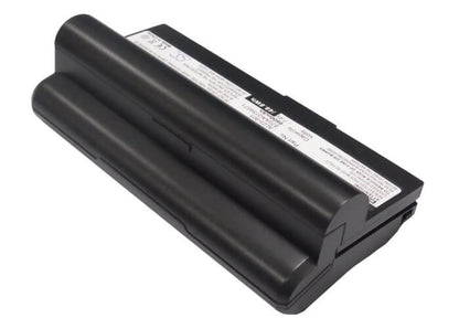 Black, 7.4V, 6600mAh, Li-ion Battery fits Asus, Eee Pc 1000, Eee Pc 1000h, 48.84Wh