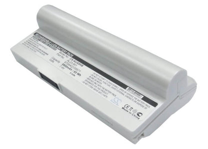 White, 7.4V, 8800mAh, Li-ion Battery fits Asus, Eee Pc 1000, Eee Pc 1000h, 65.12Wh