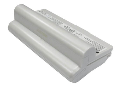 White, 7.4V, 8800mAh, Li-ion Battery fits Asus, Eee Pc 1000, Eee Pc 1000h, 65.12Wh