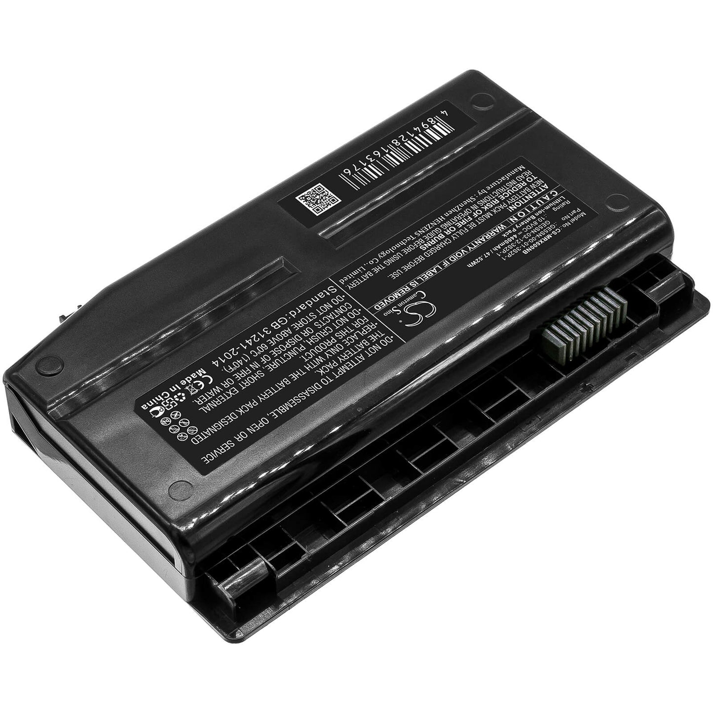 10.8V, 4400mAh, Li-ion Battery fits Terrans Force, T57, 47.52Wh