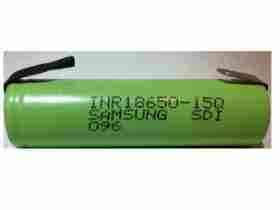 10 Pieces of 18650 3.6v samsung 1500 mah (15q) li-on battery w/