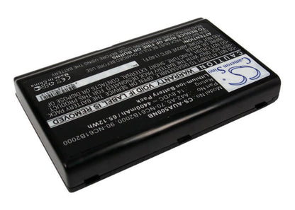 14.8V, 4400mAh, Li-ion Battery fits Asus, A5, A5000, 65.12Wh