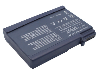 14.8V, 4400mAh, Li-ion Battery fits Toshiba, Satellite 1200, Satellite 1200-s121, 65.12Wh