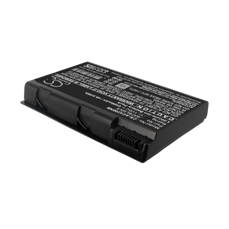 11.1V, 4400mAh, Li-ion Battery fits Acer, Aspire 3100, Aspire 3103, 48.84Wh