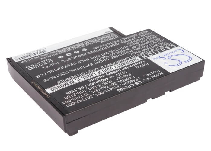 14.8V, 4400mAh, Li-ion Battery fits Compaq, Avilion Ze5634us-du916u, Omnibook Xe4, 65.12Wh