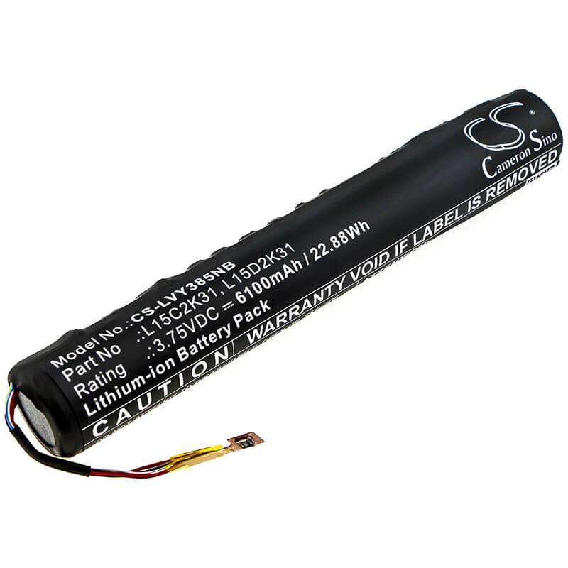 3.75V, 6100mAh, Li-ion Battery fits Lenovo, Yoga Tablet 3, Yt3-850f, 22.875Wh