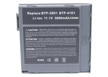 11.1V, 3600mAh, Li-ion Battery fits Acer, Travelmate 350, Travelmate 351, 39.96Wh