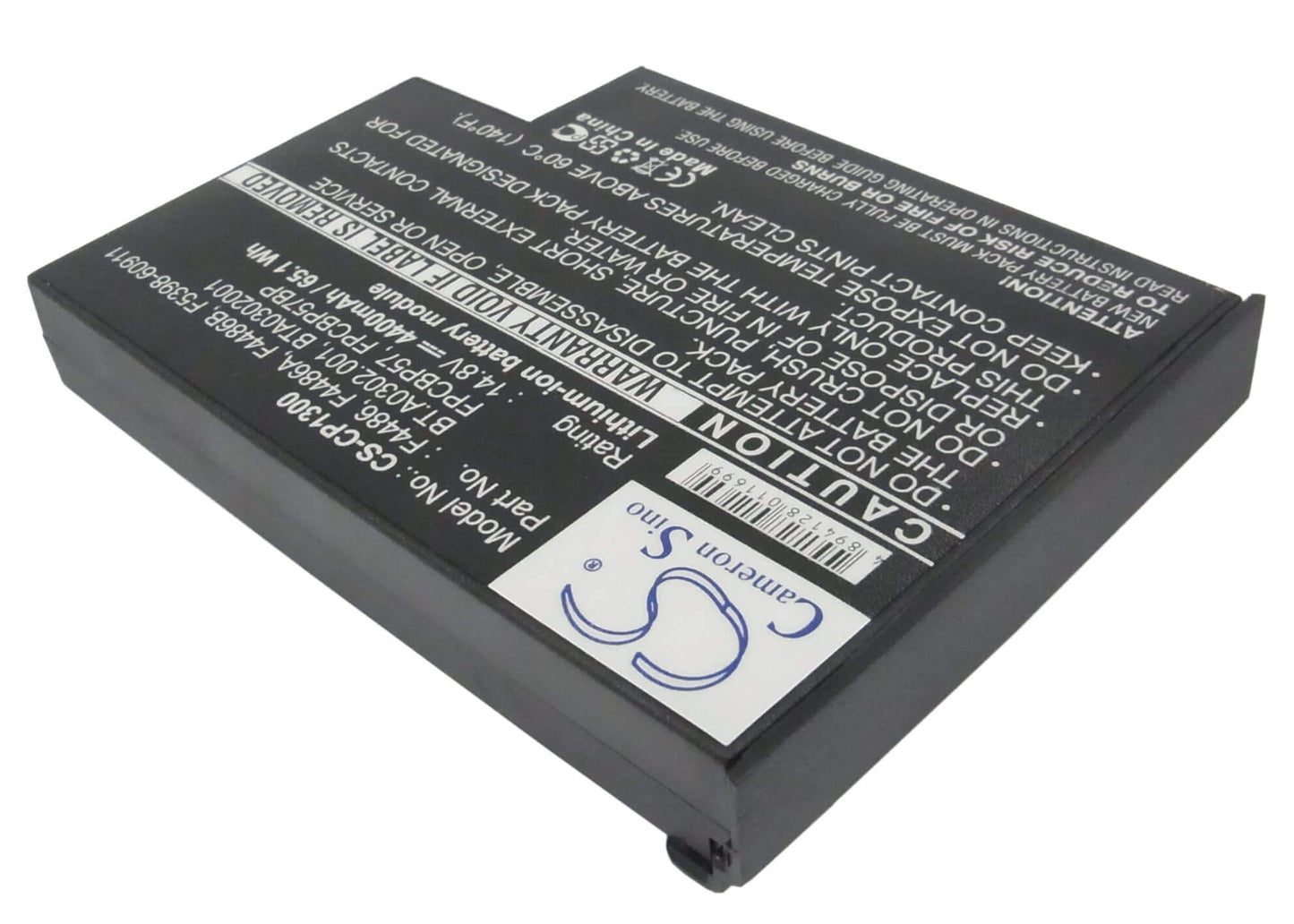 14.8V, 4400mAh, Li-ion Battery fits Hp, Omnibook Ze1000xf, Omnibook Ze1121, 65.12Wh