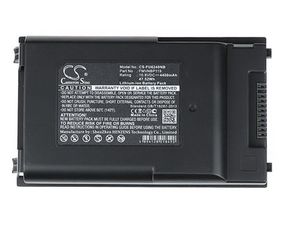 10.8V, 4400mAh, Li-ion Battery fits Fujitsu, Fmv-biblo Mg, Fmv-biblo Mg50g, 47.52Wh