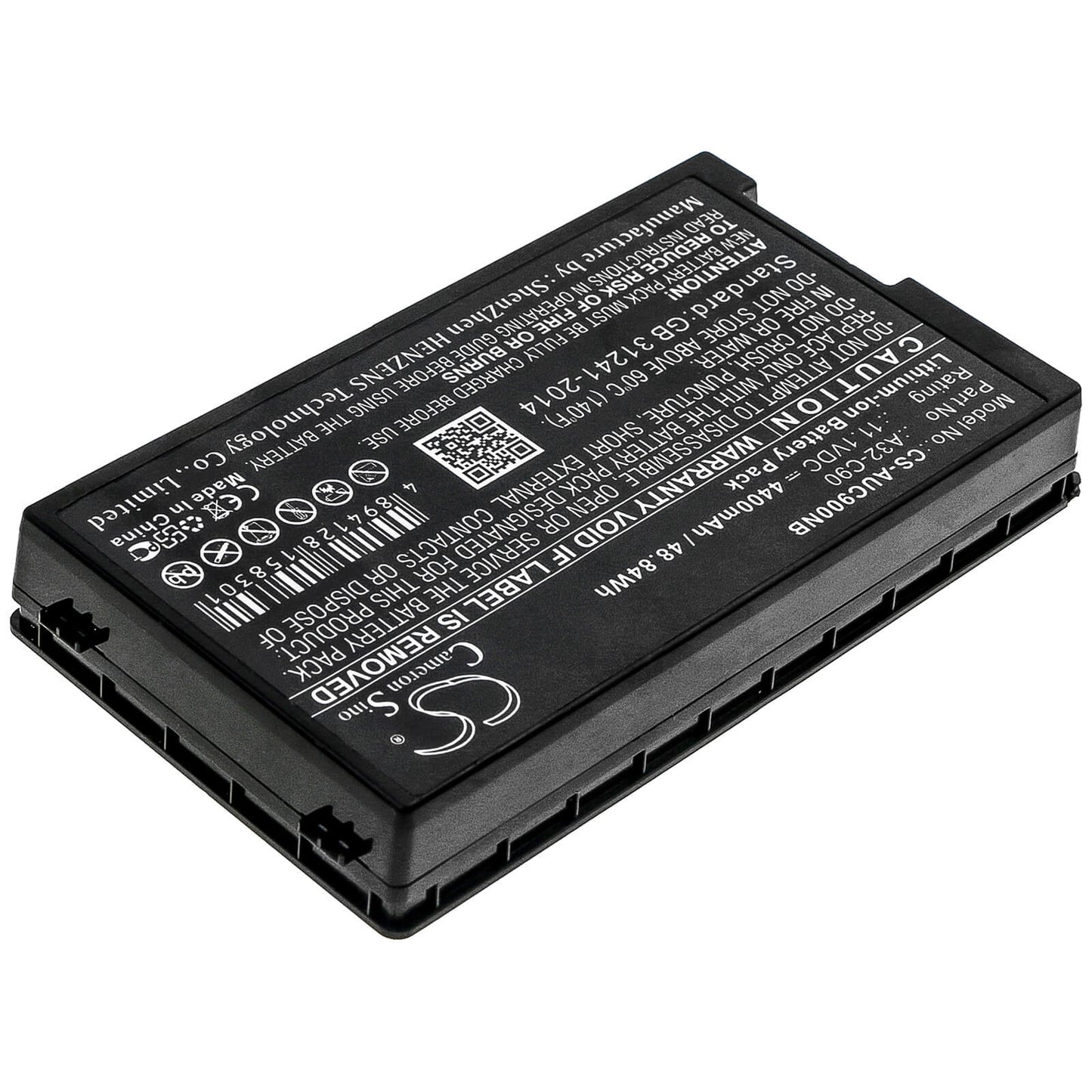 11.1V, 4400mAh, Li-ion Battery fits Asus, C90, C90a, 48.84Wh
