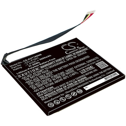 7.4V, 5000mAh, Li-Polymer Battery fits Asus, Ap180c, P18y23, 37Wh