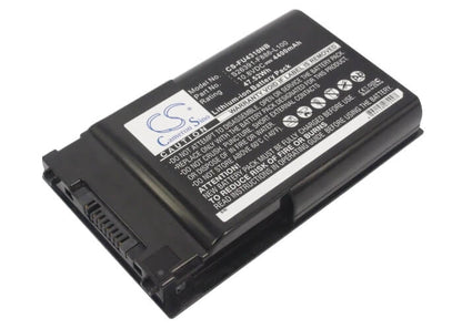 10.8V, 4400mAh, Li-ion Battery fits Fujitsu, Lifebook T1010, Lifebook T1010la, 47.52Wh