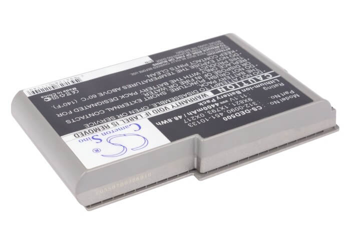 11.1V, 4400mAh, Li-ion Battery fits Dell, Inspiron 500m, Inspiron 510m, 48.84Wh