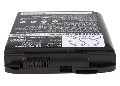 11.1V, 4400mAh, Li-ion Battery fits Medion, Md95453, Md95454, 48.84Wh