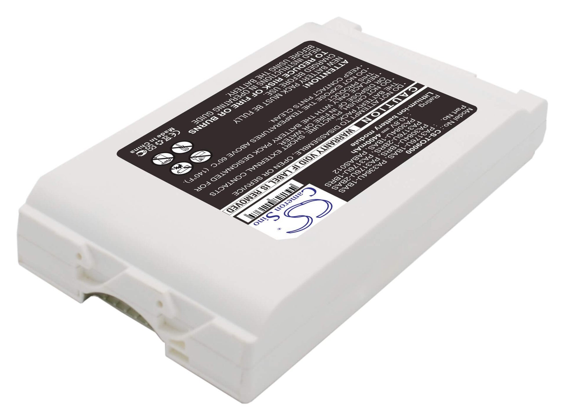 10.8V, 4400mAh, Li-ion Battery fits Toshiba, Dynabook Ss M3, Dynabook Ss4000, 47.52Wh