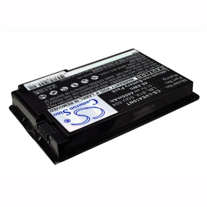 White, 11.1V, 4400mAh, Li-ion Battery fits Lenovo, 125, 125c, 48.84Wh