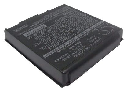 14.8V, 4400mAh, Li-ion Battery fits Dell, Inspiron 2600, Inspiron 2650, 65.12Wh