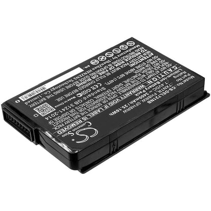 7.4V, 3400mAh, Li-ion Battery fits Dell, Latitude 12 7202, Latitude 7202, 25.16Wh