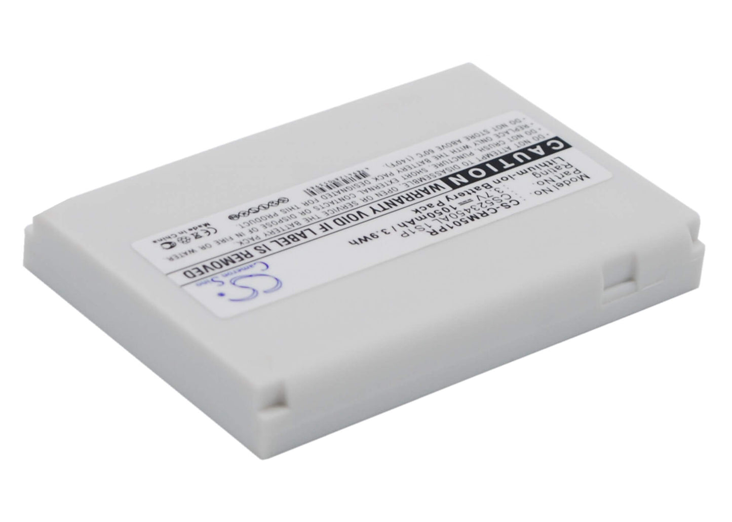 3.7V, 1050mAh, Li-ion Battery fits Critical response, M1501, Reh-1501, 3.885Wh