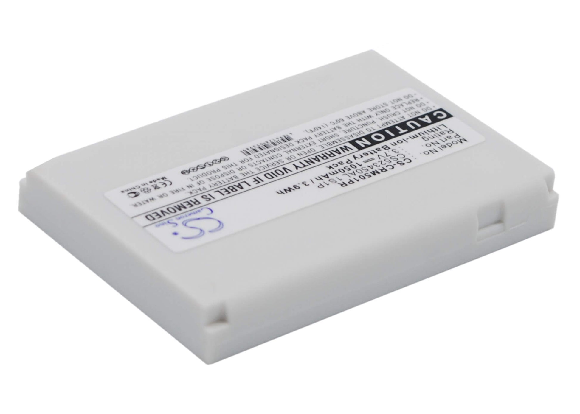 3.7V, 1050mAh, Li-ion Battery fits Critical response, M1501, Reh-1501, 3.885Wh
