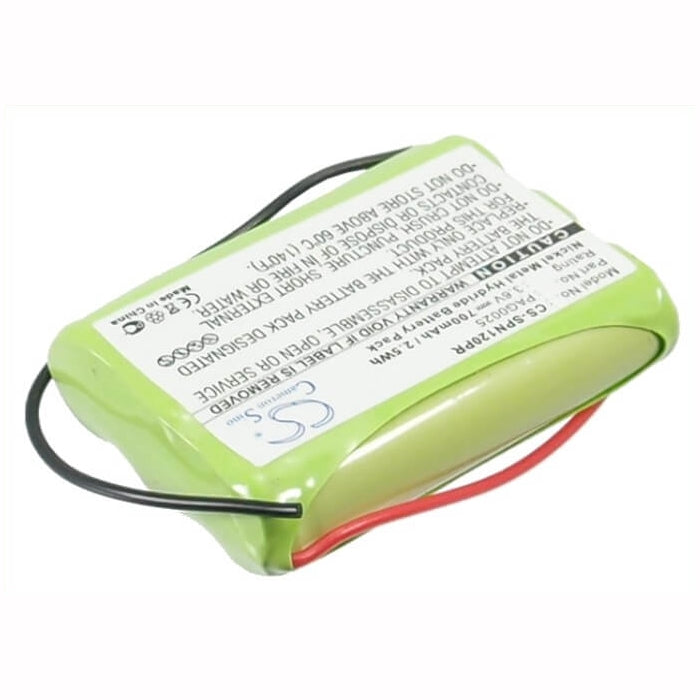 3.6V, 700mAh, Ni-MH Battery fits Signologies, 1200, Nt30aak, 2.52Wh