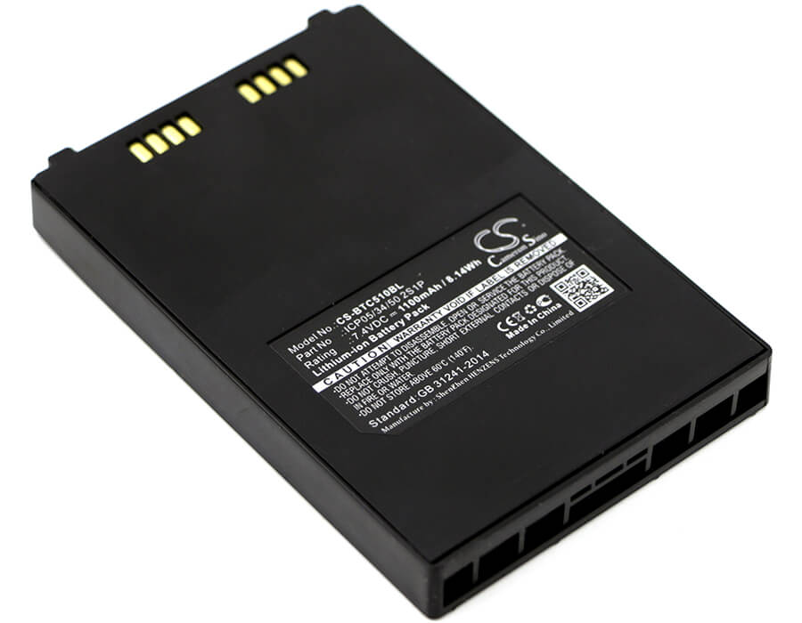 7.4V, 1100mAh, Li-ion Battery fits Bitel, Ic 5100, Ic5100, 8.14Wh