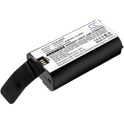 7.4V, 2200mAh, Li-ion Battery fits Newland, Sp60, Spg7, 16.28Wh