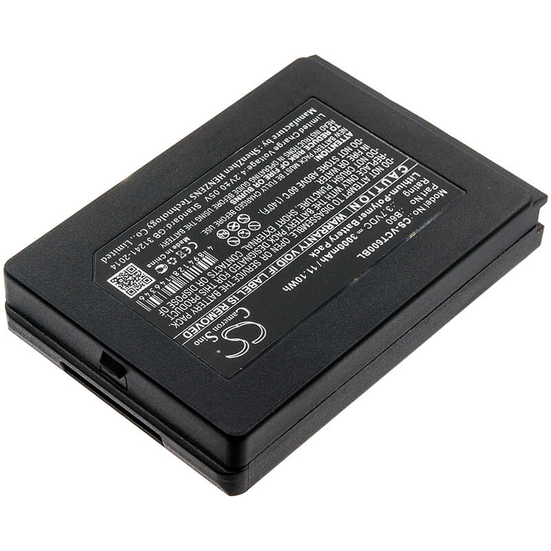 3.7V, 3000mAh, Li-Polymer Battery fits Vectron, Mobilepro 3, Mobilepro Iii, 11.1Wh