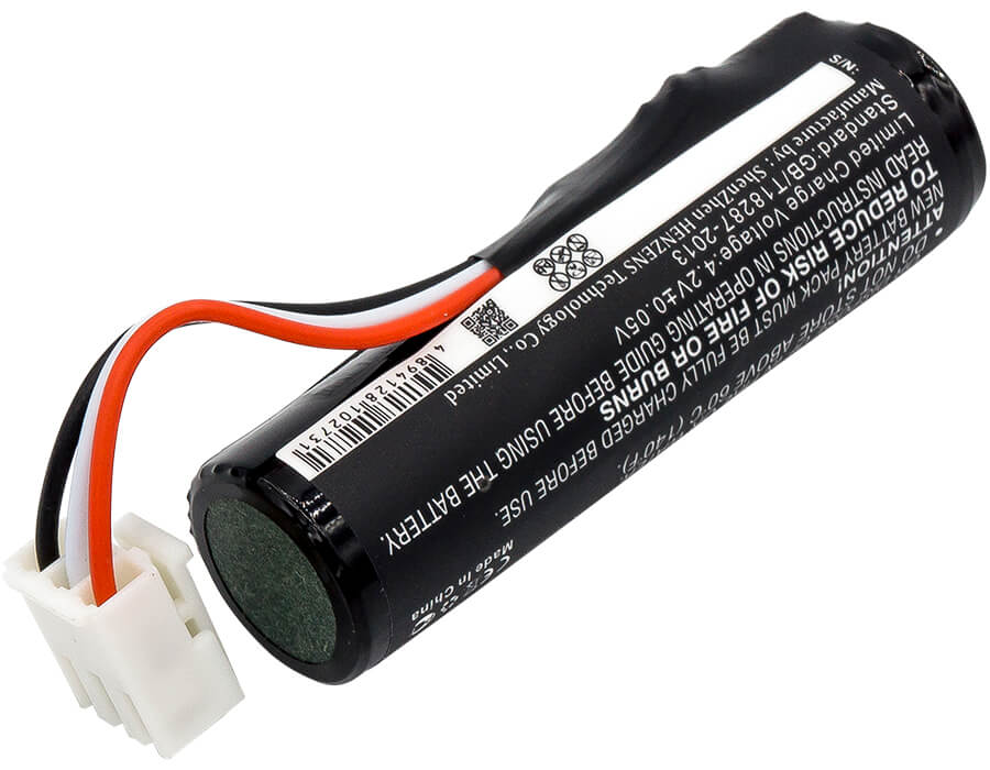 3.7V, 2600mAh, Li-ion Battery fits Verifone, C680, C680 3g-bt-wifi, 9.62Wh