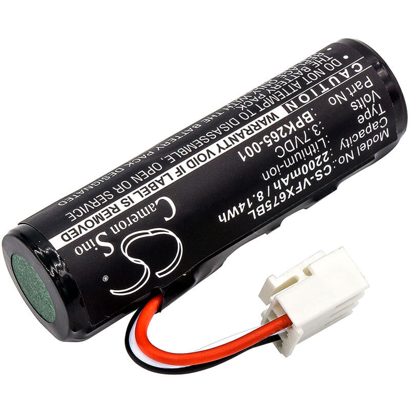 3.7V, 2200mAh, Li-ion Battery fits Verifone, C680, C680 3g-bt-wifi, 8.14Wh