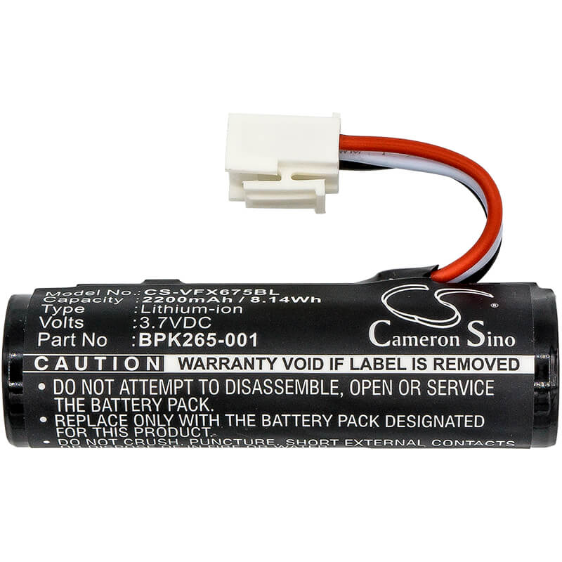 3.7V, 2200mAh, Li-ion Battery fits Verifone, C680, C680 3g-bt-wifi, 8.14Wh