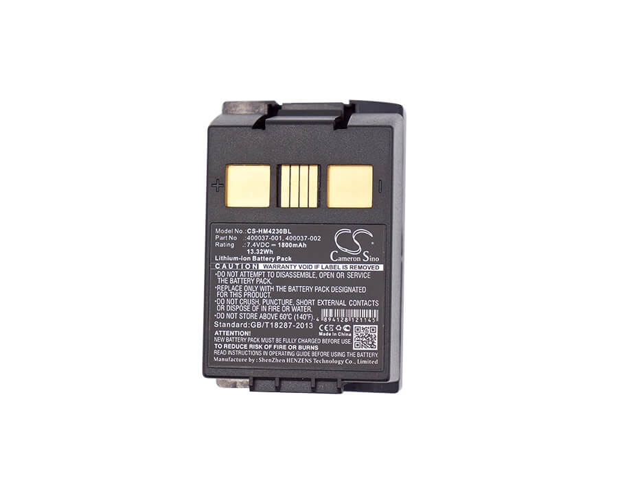7.4V, 1800mAh, Li-ion Battery fits Hypercom, M4230, M4240, 13.32Wh