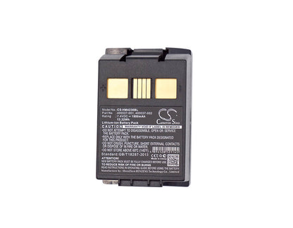 7.4V, 1800mAh, Li-ion Battery fits Hypercom, M4230, M4240, 13.32Wh