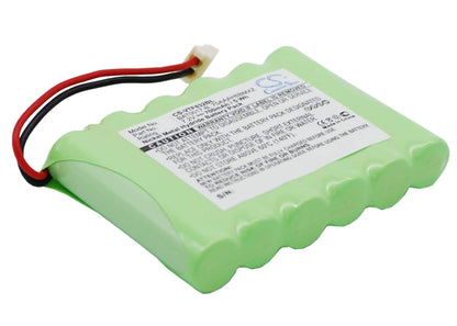 7.2V, 700mAh, Ni-MH Battery fits Verifone, Nurit 3020, Nurit 3020u, 5.04Wh