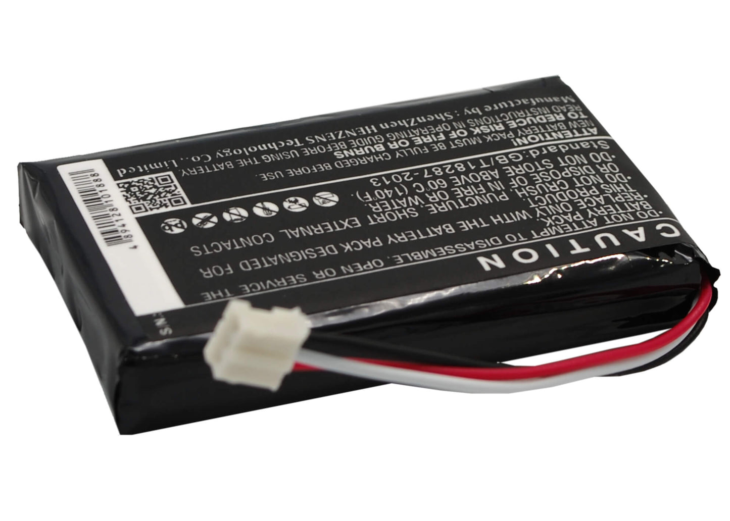 7.4V, 1200mAh, Li-Polymer Battery fits Safescan, 6185, 8.88Wh