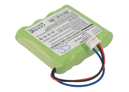 4.8V, 2000mAh, Ni-MH Battery fits Topcard, Pmr 200, Pmr200, 9.6Wh
