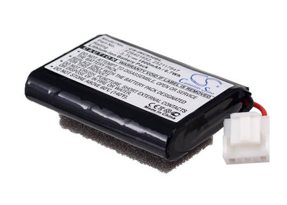 3.7V, 1800mAh, Li-ion Battery fits Ingenico, 750-16, 790-16, 6.66Wh