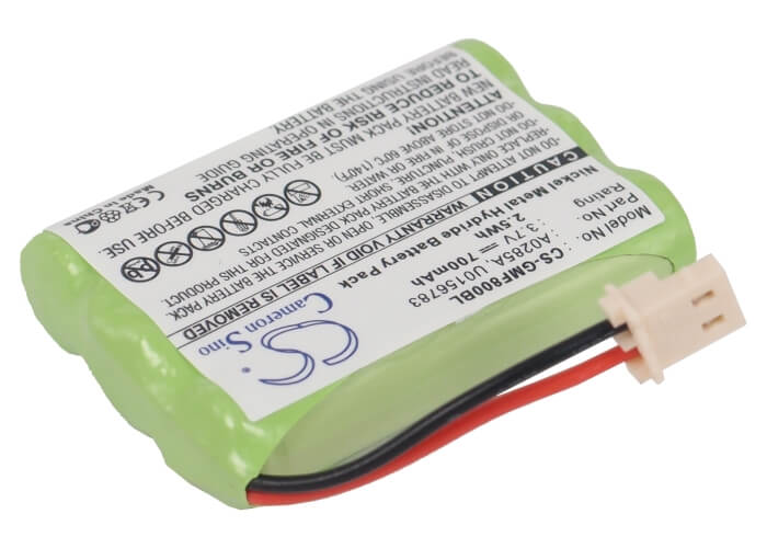 3.6V, 700mAh, Ni-MH Battery fits Verifone, Magic3, 2.52Wh