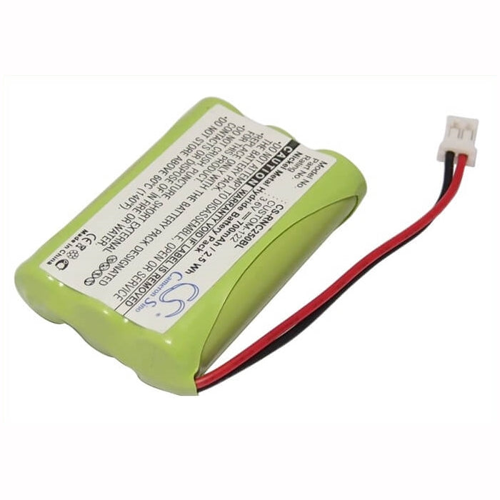 3.6V, 700mAh, Ni-MH Battery fits Resistacap Inc, N250aaaf3wl, 2.52Wh