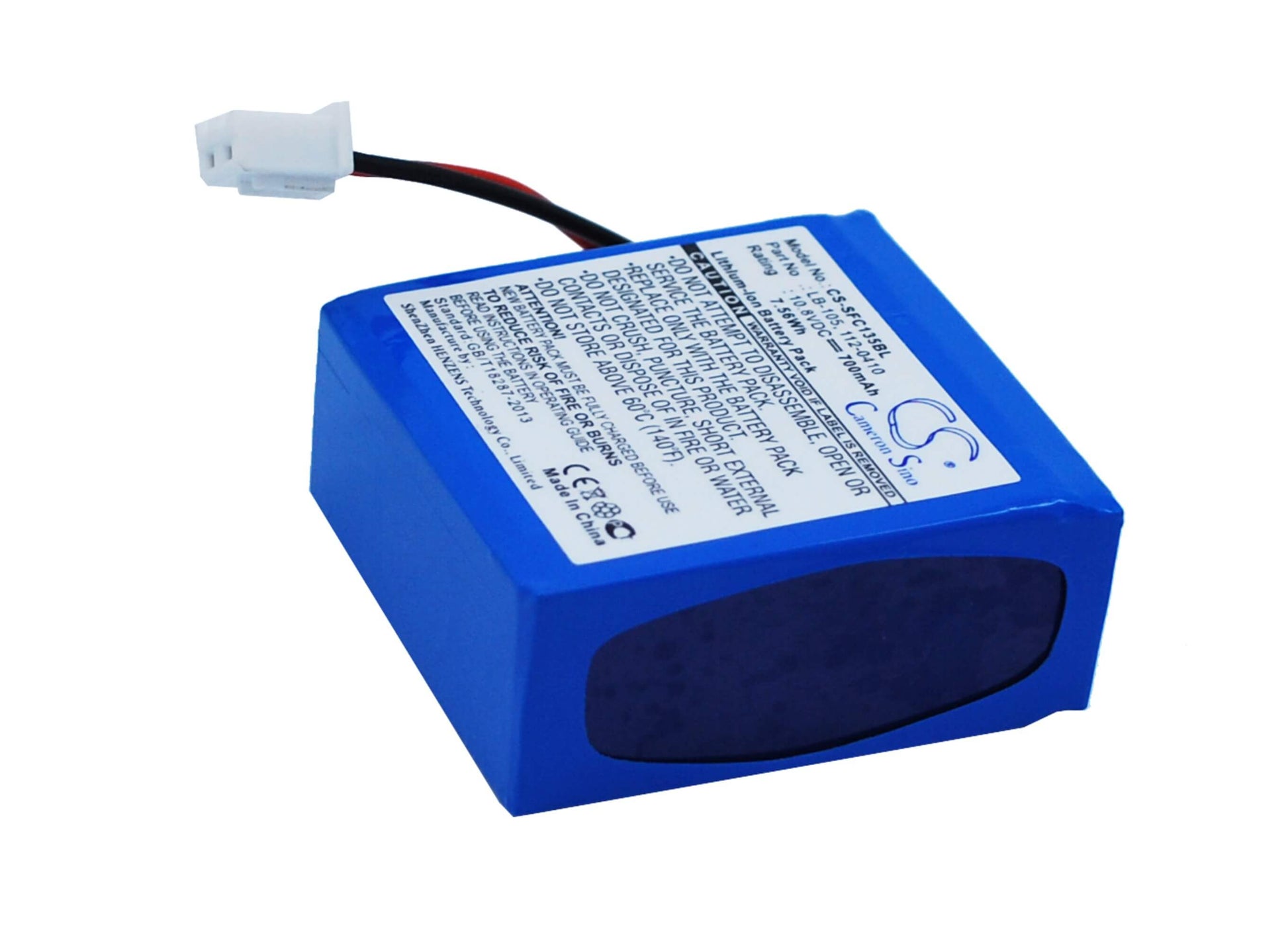 10.8V, 700mAh, Li-ion Battery fits Safescan, 135i, 145ix, 7.56Wh