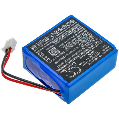 10.8V, 700mAh, Li-ion Battery fits Cce, 112 Base, 112 Duo, 7.56Wh
