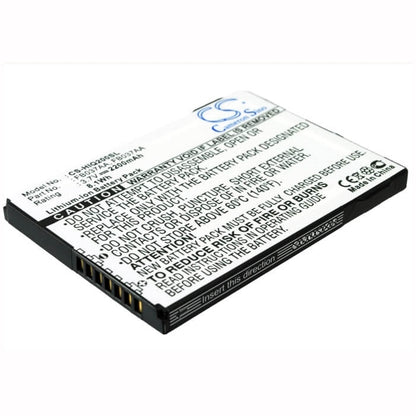 3.7V, 2200mAh, Li-ion Battery fits Hp, Ipaq 200, Ipaq 210, 8.14Wh