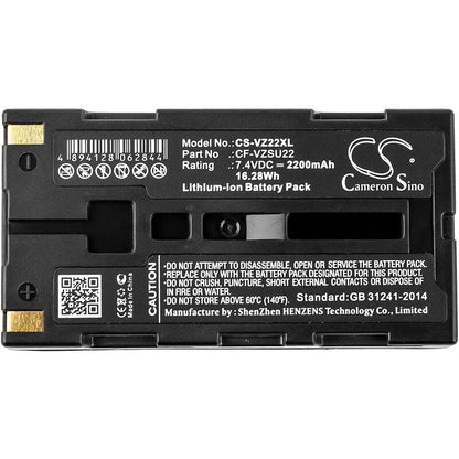 Pda, Pocket Pc 7.4V, 2200mAh, Li-ion Battery fits Nippon, Avionics Thermo Gear 2ur18650f, 16.28Wh