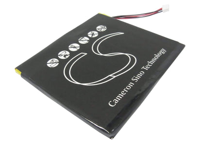 3.7V, 1700mAh, Li-Polymer Battery fits Acer, N10, 6.29Wh